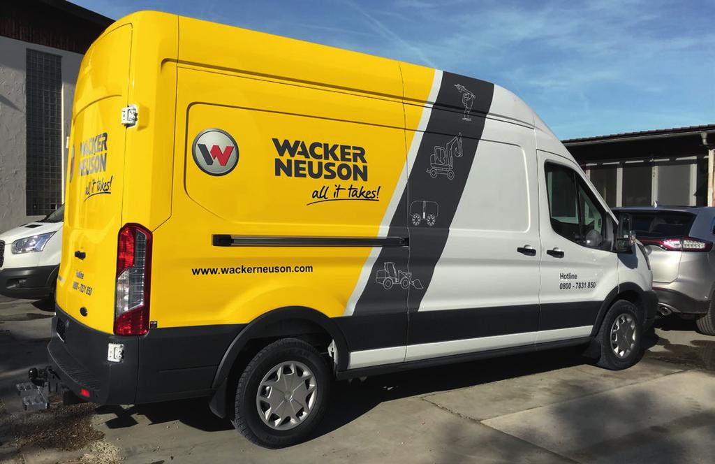 Mobil szervizünk ügyfeleink szolgálatában. Javítás közvetlenül a helyszínen. Wacker Neuson Önhöz a legközelebb! Keresse szerviz partnereinket az ország egész területén.