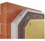 ETICS, odnosno vanjski toplinsko izolacijski sloj s gorivom ili negorivom izolacijom je trenutačno najčešće upotrebljavana fasadna obloga.