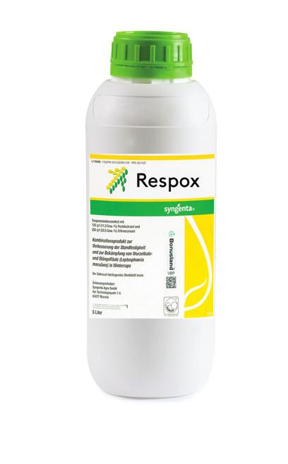 Respox Érzékeny gombafajok 250 g/l difenokonozol 125 g/l paklobutrazol Fóma Alternária 0,3-0,5 2-4 leveles állapot 1 liter Respox Növekedésszabályozás Fagykárcsökkentés A