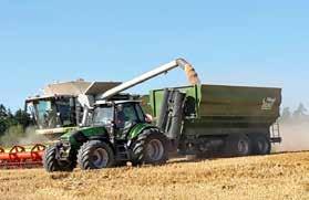 nyomkövető rendszer Átrakóteljesítmény akár 10t/perc Előnyök Az aratási hatékonyság akár 30 %-kal