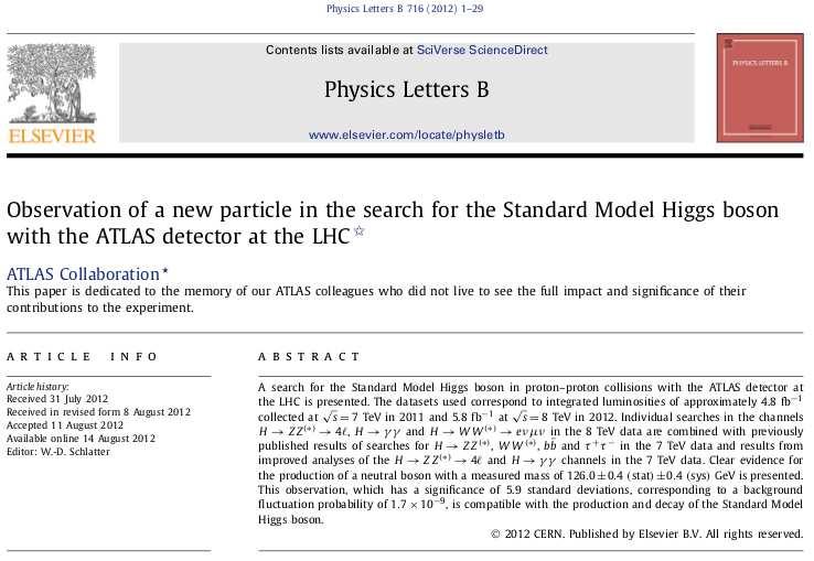 34 Higgs-bozon, 2012 aug.