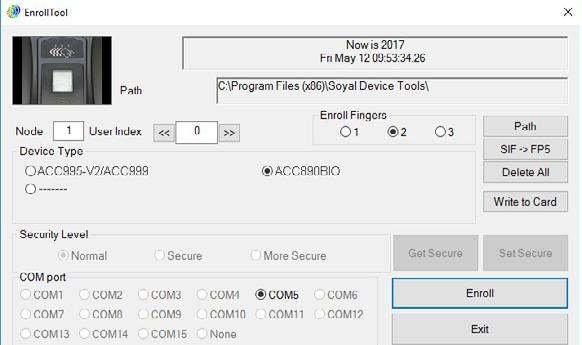 SOYAL ACCESS CONTROL SYSTEM AR-E / AR-EF Alapértelmezett beállítások visszállítása Eszköz paraméterek és felhasználói kártya adatok resetelése Eszköz paraméterek és kártya adatok resetelése: Lépjen