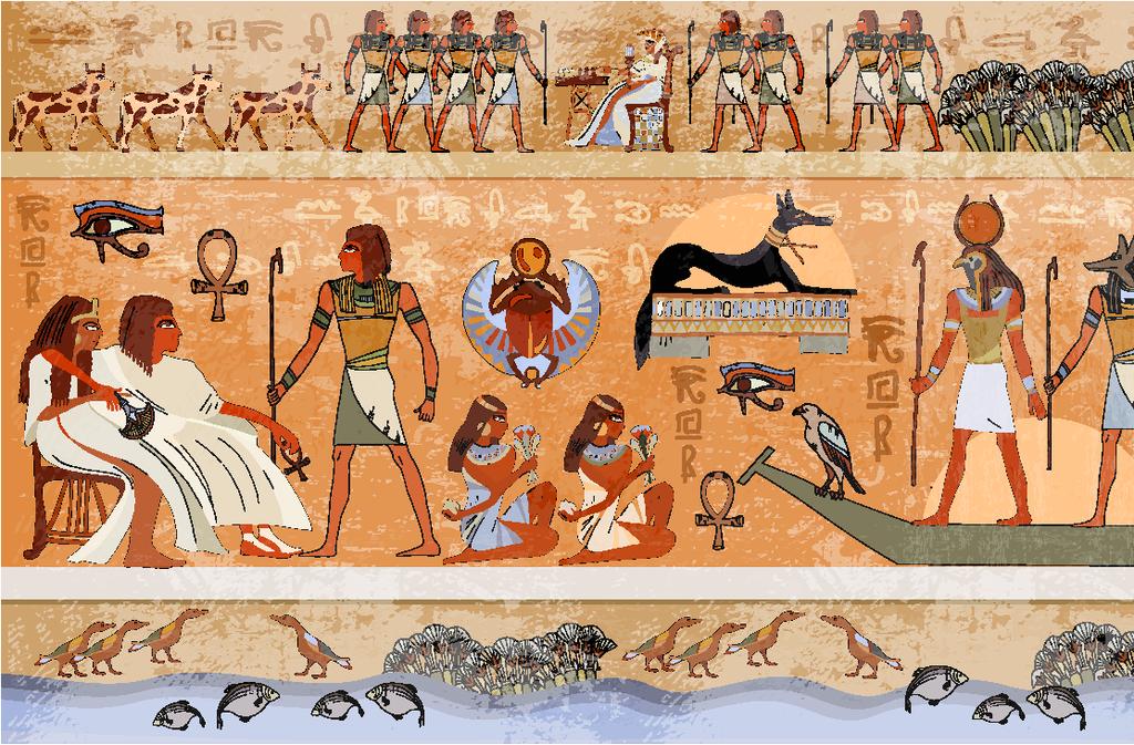 6. évfolyam, B feladatsor, II. rész: Hallott szöveg értése 8 3. feladat Miről van szó? Hallgasd meg, hogyan mesél Rick történelemtanára az ókori egyiptomiak életéről!