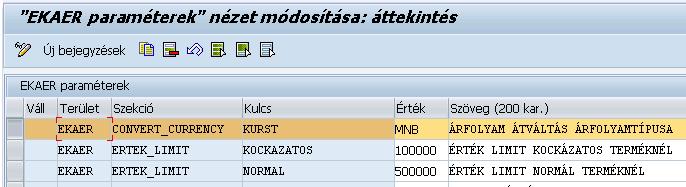 Olyan külföldi pénznem esetében, amely nem szerepel az MNB hivatalos devizaárfolyam lapján, az MNB által közzétett, euróban megadott árfolyamon kell forintra átszámítani.