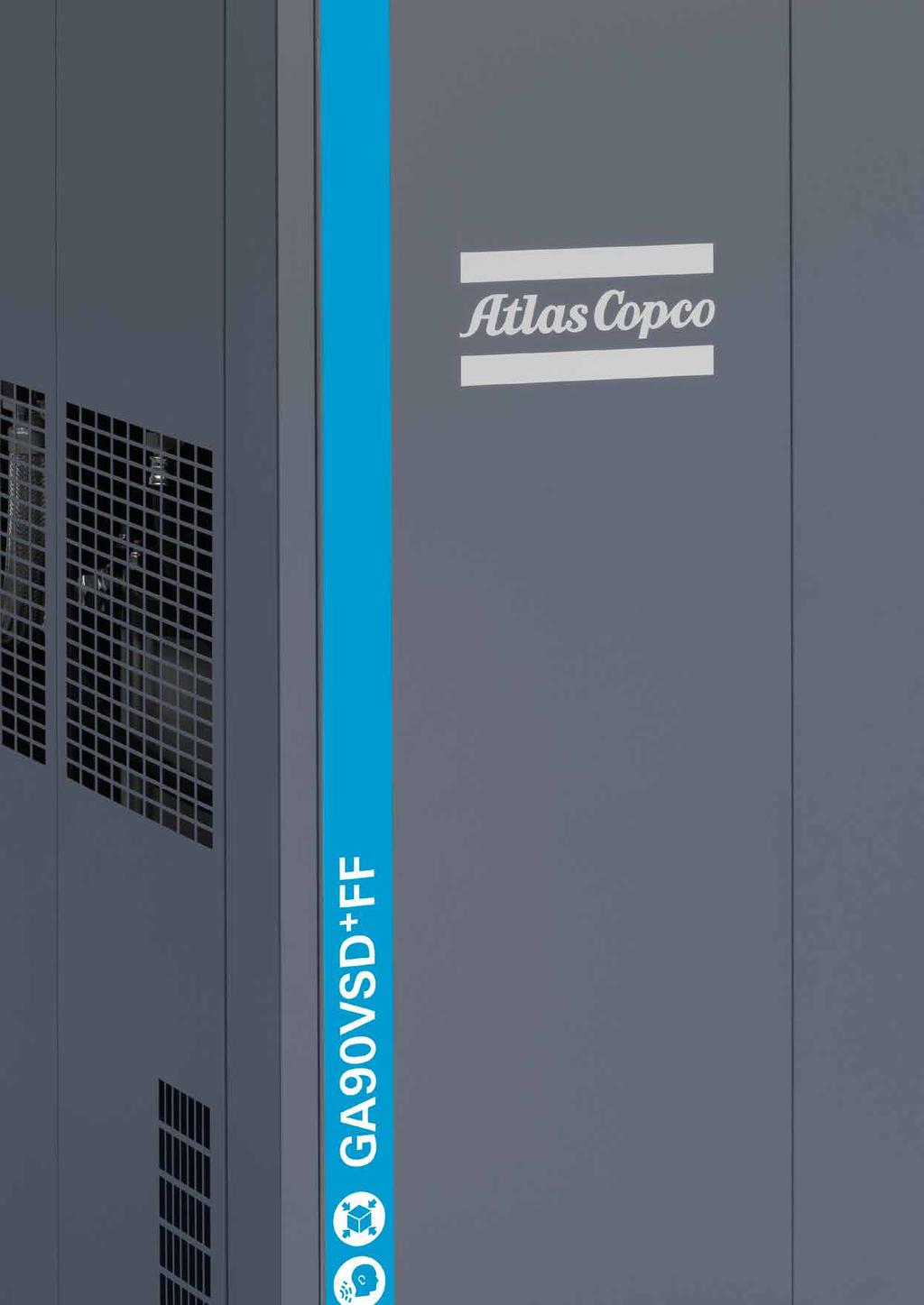 Az Atlas Copco forradalmi új kompresszora Az Atlas Copco GA 75-110 VSD + új szintet jelent a kompresszorok világában.
