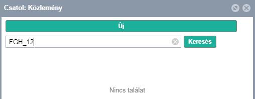 az idéző közlemény adatai kézzel rögzíthetők az gombra kattintva. A megnyíló új ablakban lehetőség van külső azonosítók (DOI, PubMed, WOS) megadására.