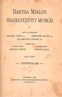 Központi Antikvárium 11 55. tétel 60. tétel 65. tétel 68. tétel 60. Beksics Gusztáv: Magyarország jövője az ujabb nemzeti elhelyezkedés alapján Bp., 1900. Athenaeum. 60+(4)p.