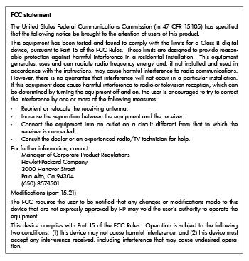 FCC-nyilatkozat Megjegyzések koreai felhasználók számára VCCI (B osztály)