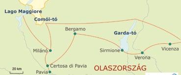 CER- TOSA DI PAVIA-ban Lombardia legszebb reneszánsz alkotását, a karthauzi kolostort keressük fel. Látogatás a Visconti hercegek által alapított épületegyüttesben.