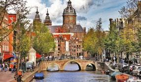Továbbutazunk HÁGÁba, ismerkedés a kormányzati székhellyel: Binnenhof (parlament), Békepalota stb. A felújított Mauritshuis-ban Vermeer és Rembrandt festményeit is megcsodálhatjuk.