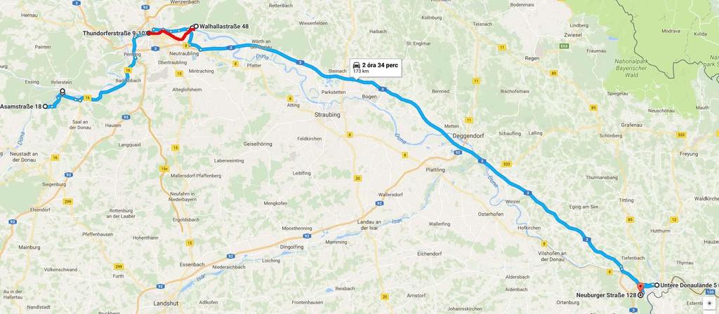 A híres fekete sör megkóstolásának lehetősége. 10.30 Indulás Weltenburgból (35 km) Menetidő: 45 perc 11.15 Érkezés Regensburgba Rövid séta, városnézés szabadprogram.