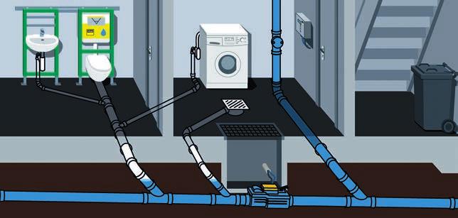 Alkalmazástechnika II. kötet. kiadás 017 Grundfix Plus Control fekáliatartalmú szennyvizekhez Alkalmazási terület: Fekáliatartalmú szennyvízhez.