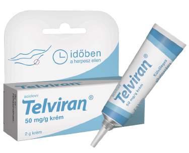 A házi praktikák helyett már léteznek hatékonyabb megoldások is, mint például a Telviran krém, ugyanis aciclovir hatóanyaga révén megállítja a vírus szaporodását, így lerövidíti a