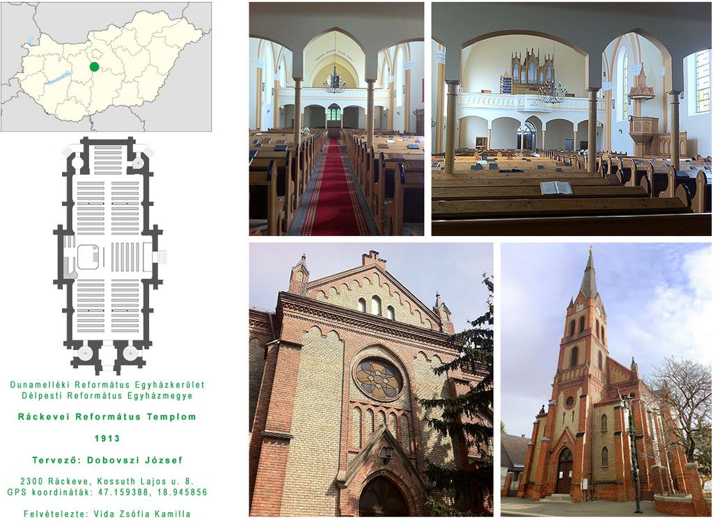 kitűnik egységes építészeti formálást mutató épületeivel, aki a Kós Károly féle erdélyi stíluskapcsolatok gyakorlatát terjesztette el a református templomépítésben a 30-40-es években.