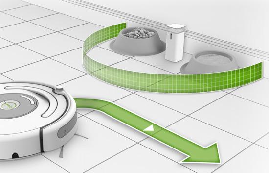 A Roomba készülék hangjelzéssel nyugtázza a takarítási időpont törlését.