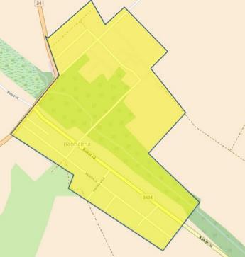3.3.2.3 Bánhalma A városrész lehatárolása: A Bem- Csalogány- Béke- Keresztesi- Földesi utcák által határolt terület (a térképen sárga szín jelzi). 44.