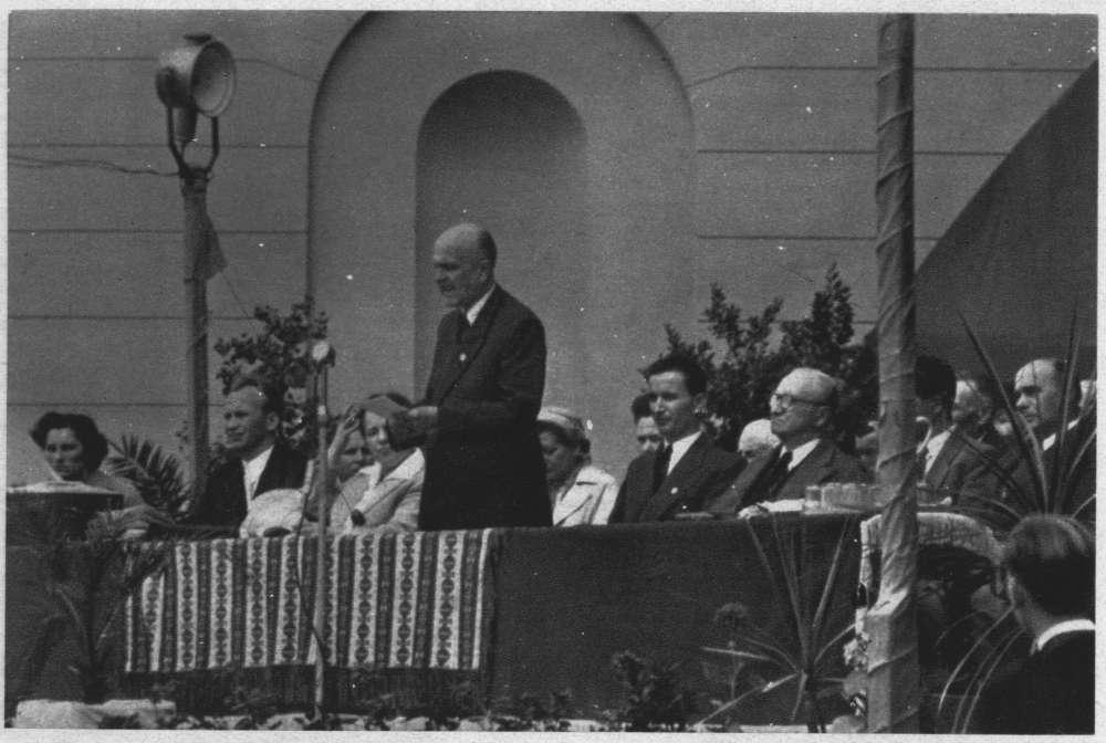 Dr. Sarvay Tivadar, a Jubileumi