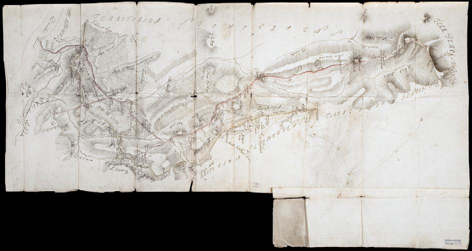 124 111. VPGL. 106. 1. [Karpe, Michael] [geom.] [XVIII. szd.] 2. 3. Szokolya, (Hont m.) Verőce, Nógrád valamint Társa praedium, Udvarhely praedium (Nógrád m.) térképe. 4.