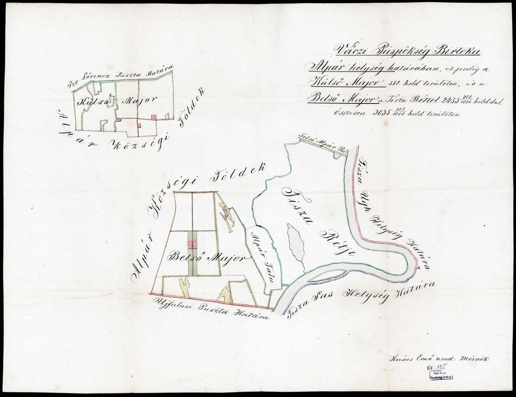 153 140. VPGL. 135. 1. Kovács, Ernő urad. mérn. 1863 2.