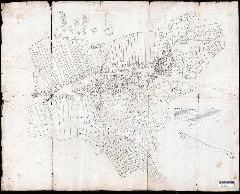 21 11. VPGL. 8. 1. sa. [1854] 2. Intravillanum Alsónémedi. 3. Alsónémedi (Pest m.) beltelkeinek térképe. 4. Pedel; cb; mpa; 56 x 44,5 cm; o: N. M: 100 org. V. = 52 mm; 1 : 3600; lat; hung; scol.