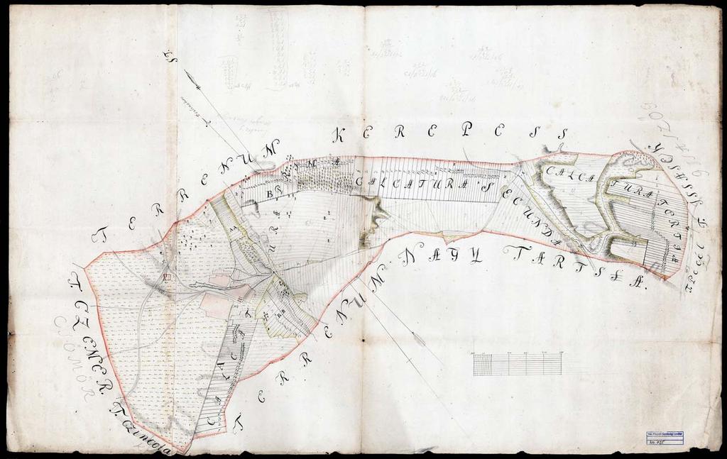 48 38. VPGL. 35. 1. Fiedler, Thomas geom. 1772 2. 3. Kistarcsa (Pest m.) határának részletes térképe a településsel. 4. Ms; cb; mpa; 71 x 45 cm; o: N.