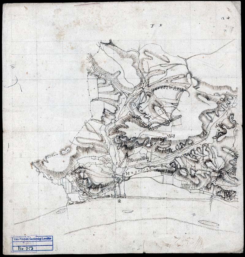 66 56. VPGL. 53. 1. [Fiedler, Thomas] [geom.] [1776] 2. 3. Nógrádverőce (Nógrád m.) határának térképe településfolttal. 4. Pedel; cb; mpa; 22 x 22 cm; so. sm; e; hung; scol.
