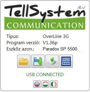 Teszt periódus 6.1 A felügyeleti vevőben beállított életjel gyakoriság ideje SIM kártya és APN adatok Az eszköz működéséhez egy GPRS/3G SIM kártya szükséges.