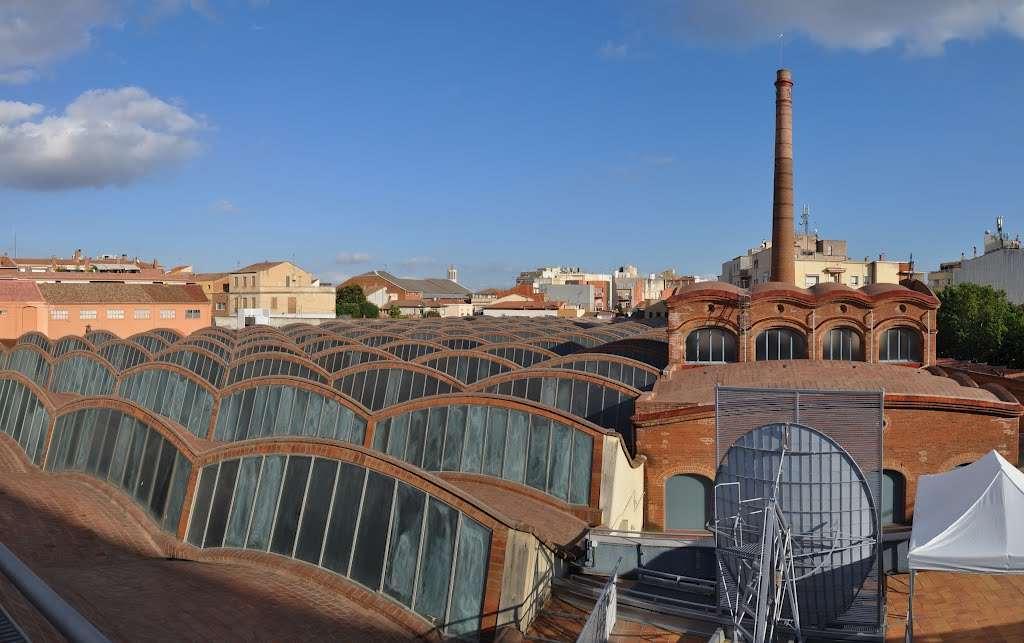 Terrassa Textilgyár, Rambla d'egara, Spanyolország,