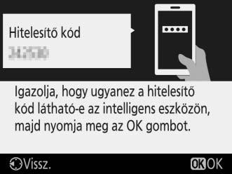 4 Ellenőrizze a hitelesítő kódot (előfordulhat, hogy a kód az ios bizonyos verzióiban nem jelenik meg, ez esetben is kövesse az alábbi lépéseket).