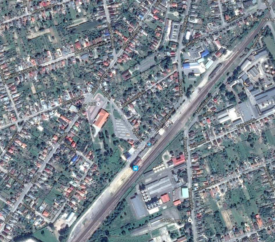A tervezett módosítás során a terület-felhasználása nem fog változni, de a közlekedési infrastruktúra hiányosságai miatt településszerkezeti tervet és a hozzá tartozó leírást, illetve a szabályozási