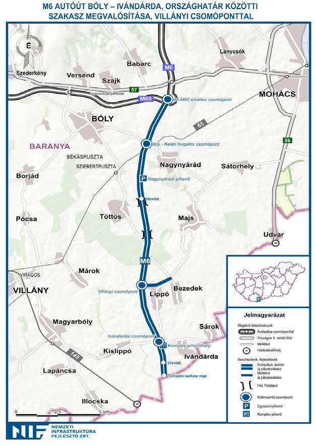 Magyar Horvát határmenti kapcsolatok M6