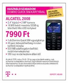 -12 009 Ft 107 990 Ft LENOVO 320-80UD00XJHV NOTEBOOK 7 473 Ft SAMSUNG A8 DUAL SIM A530 KÁRTYAFÜGGETLEN OKOSTELEFON 5,6, 2220x1080, Dual SIM, Octa-Core