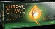 , (404 Debrecen, Pallagi út 3.) 359 Ft helyett 90 db (, Ft/db) 4359 Ft helyett 80 db (0,6 Ft/db) 999 Ft 3699 Ft Eurovit Oliva-D 00NE kapszula A D-vitamin zsírban oldódó vitamin.