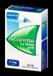 KERINGÉS 3 Nicorette Icy White gum 4 mg gyógyszeres rágógumi vagy Quickspray mg/adag szájnyálkahártyán