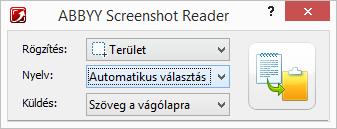 ABBYY Screenshot Reader Az ABBYY Screenshot Reader egy okos és könnyen használható alkalmazás, mellyel kétféle képernyőképet képet és szöveget rögzíthet a képernyő bármely területéről.