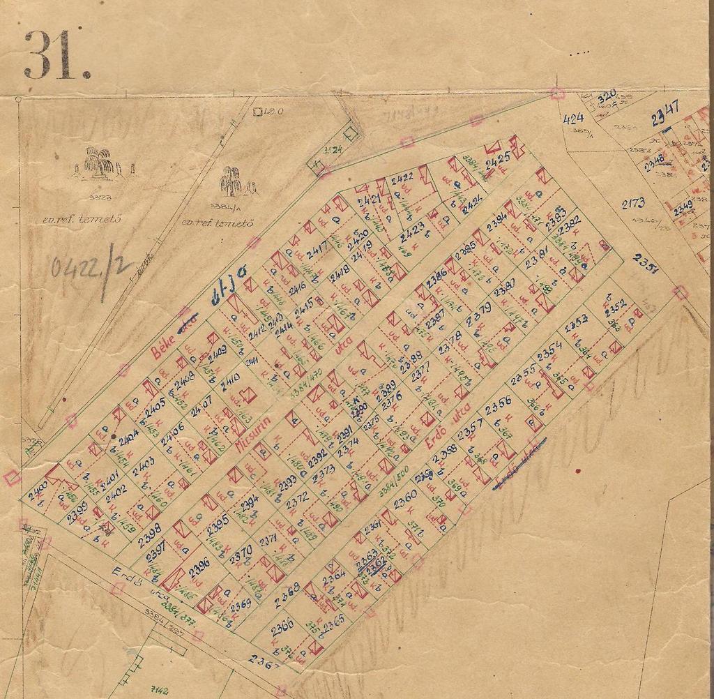 12 közötti időben ingatlan-nyilvántartási térképpé léptek elő. A 207/1962