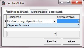 Ez úgy történik, hogy az Excel-ből a cégnév alapján azonosítja a rendszerben már szereplő céget, és az esetleges eltéréseket felismerve a rendszerben lecseréli a korábbi adatokat az Excel fájlban