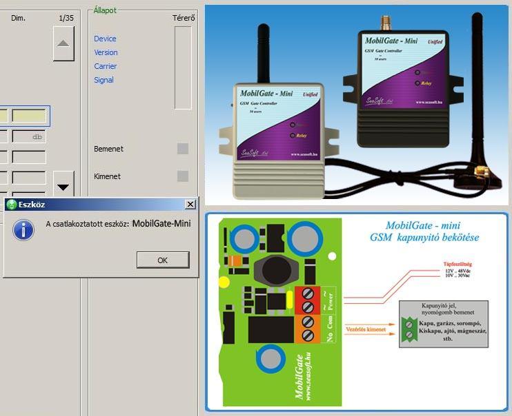 A MobilGate - Mini GSM modul felprogramozható, letölthető a Unified néven futó univerzális letöltő szoftverünkkel, annak MicroUSB portján keresztül.