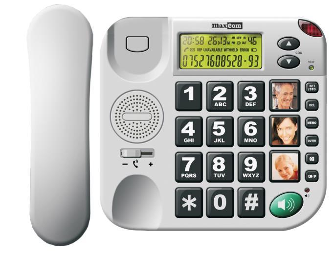 5 TELEFON LEÍRÁSA 4 MAGYAR 4 5 6 7 8 9 0 6 5 7 8 9 Telefon vezeték helye. Közvetlen tárhely gombok M,M,M. Kihangosító funkció dióda. Bejövő hívás fényjelzése. Kihangosítás mód.