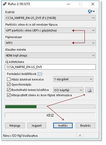 Második lépés: 1. Csatlakoztassunk számítógépünk, vagy laptopunk üres, szabad USB portjára egy több mint 4 GB. flash-drive eszközt (vagy pendrive, de a flash gyorsabb). Egyelőre NEM kell formázni.