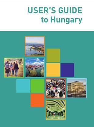 arab orosz spanyol USER S GUIDE TO HUNGARY (ANGOL) - információs booklet a Magyarországra érkező