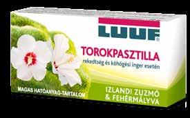 enyhítik az irritációt, köhögést, és a torokkaparás érzését.