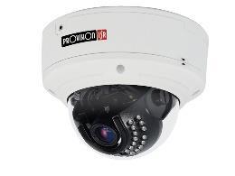 PROVISION-ISR megfigyelő rendszerek PR-DAI280IP5MVF PROVISION-ISR Eye-Sight inframegvilágítós kültéri vandálbiztos 8 Megapixeles IP dome kamera, 3860x2140/1920x1080/1280x720 felbontás valós időben