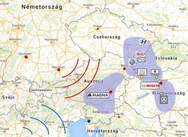 ) kormányhatározatok: a Kormány egyetért a