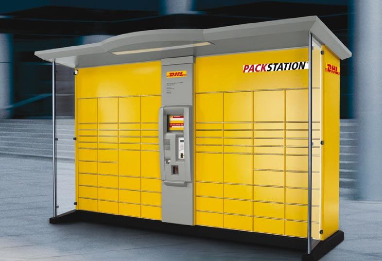 DHL Packstation Értékmegőrző példa: Packstation (Németország) A rendszert a Deutsche Post üzemelteti.