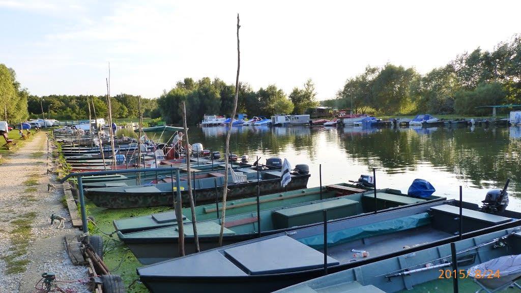 kikötő Poroszló Tisza-tavi Ökocentrum kikötője