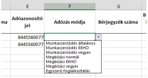 A sportfelszerelés, sportruházat felhasználási terület bizonylatai is kerülhetnek egy dologi importfájlba, azonban a sporteszközök, eszközök bizonylatai már egy másikban.