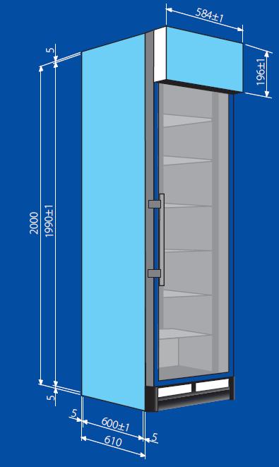 3,4 kwh / 24 óra 1139 kwh / év 3,12 kwh / 24 óra Kikapcsolt világítás 730 kwh / év 2 kwh / 24 óra R 600a ciklopentán C 5H 10 Acél külső szekrény - festett Belső bélés - műanyag Dupla panel üvegajtó