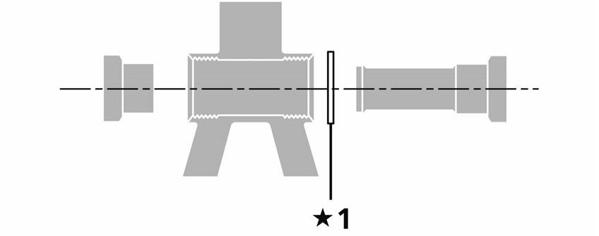 FELSZERELÉS (ELSŐ LÁNCTÁNYÉR) Láncvédő specifikációk (pántos típus) Láncvédő specifikációk (bilincses típus) 68 mm 68 mm 73 mm 73 mm 1 2,5 mm-es távtartó 2 1,8 mm-es távtartó *A láncvédő vastagsága