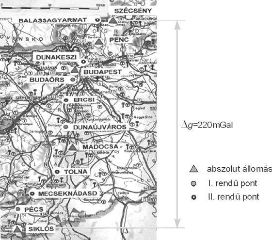 A NEHÉZSÉGI ERŐTÉR IDŐBELI VÁLTOZÁSAINAK VIZSGÁLATA A TALAJVÍZSZINT INGADOZÁSÁNAK HATÁSÁRA 163 gadozás tehát nem a talajvíz szintjének változása miatt, hanem a rétegben beálló nyomásváltozás